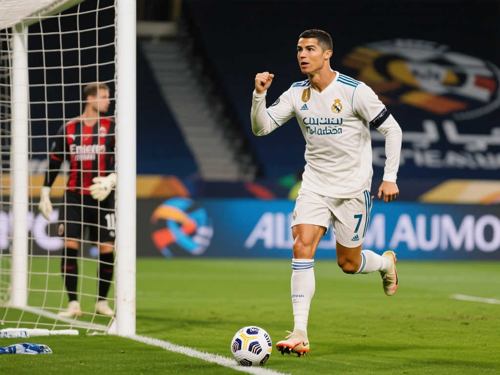 C罗墨镜加身帅气抵达伊朗机场贵宾室，亚冠首秀明日开启